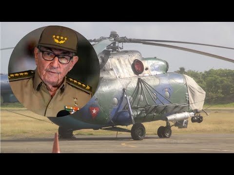 🚨Se desploma Helicóptero militar del régimen cubano en la visita del dictador Raúl Castro a Santiago