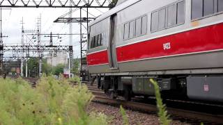 preview picture of video 'Amtrak & Metro-North at Norwalk, CT'