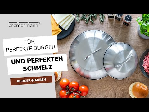 Burgerhaube 14178 Silber - Metall - 32 x 12 x 32 cm