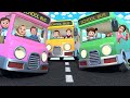 Wheels On The Bus Family Version Newborn Baby Songs Nursery Rhymes