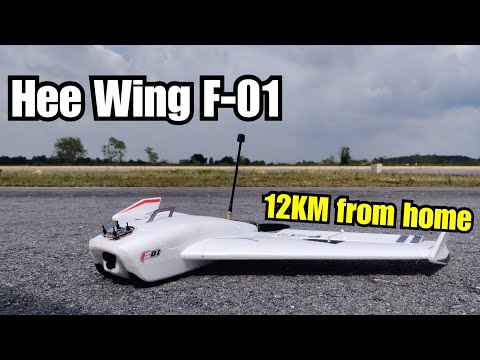 1st Long Range Flight with Hee Wing F-01 | 12KM from home