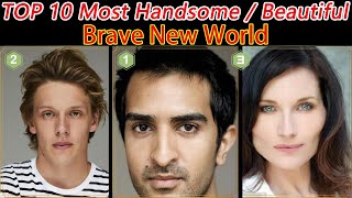 Top 10 Most Beautiful Face in Brave New World(TV),CAST Jessica Brown Findlay 4th| Scored by AI video