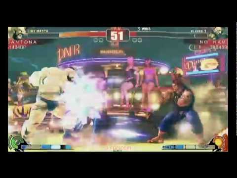 SF4:Cantona (Za) vs ? (Go) - Set 01 - a-cho Casual Matches - 19-09-2009