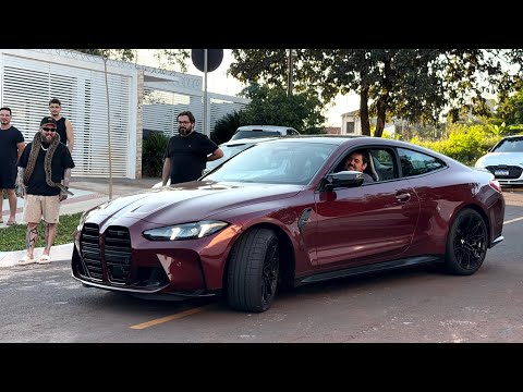 GANHADOR DA BMW M4 VEIO NO GALPÃO