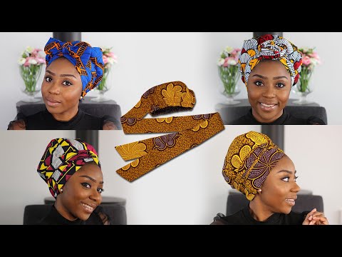 THIS QUICK & EASY HEADWRAP WILL CHANGE YOUR LIFE! **...