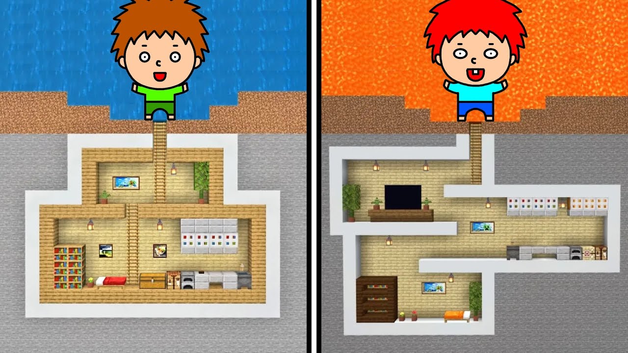 【マイクラ】最強の秘密基地を作る！【まとめ】