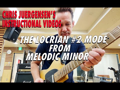 THE LOCRIAN #2 MODE from MELODIC MINOR