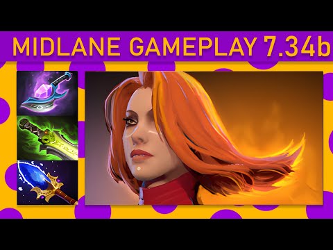 ⭐15+ Kills! Lina Mid Gameplay - Dota 2 Top MMR