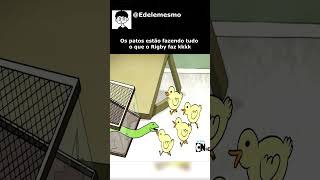 Os patos aprenderam karatê!😮 | Apenas um Show | #shorts #desenhos