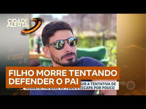 Filho reage a assalto contra o pai e é morto com tiro na cabeça em SP
