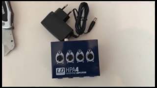 Video thumbnail for LD Systems HPA 4 - Headphone Amplifier 4 Channels Unboxing by Juan Jose García Peña (AutoSonidoGp)