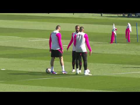 ENTRAINEMENT VEILLE DE METZ - PSG LIGUE 1