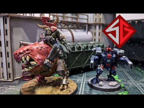 T'au (9th Ed. Codex) vs. Orks: 2000 Point Warhammer 40k 9th Edition Battle Report