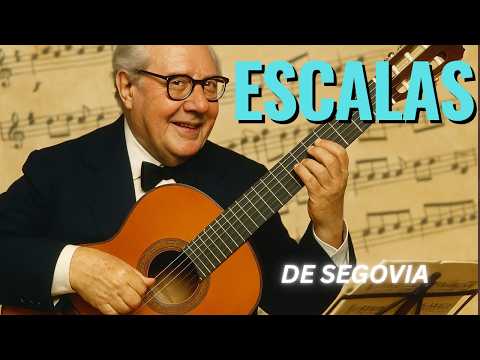 APRENDE LAS ESCALAS DE SEGOVIA: LA MEJOR FORMA DE ENTENDERLAS Y DOMINARLAS. TUTORIAL COMPLETO!