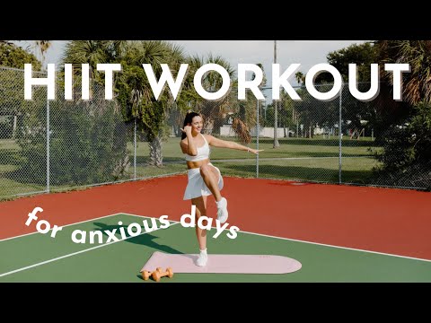 15-Minute HIIT Workout for Anxious Days | Low Impact, Stress Relieving, Uplifting | The Fit Flamingo