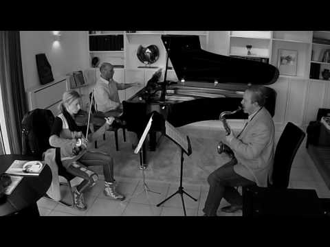 Trio for violin, tenorsaxophone and piano - Lera Auerbach - TEASER