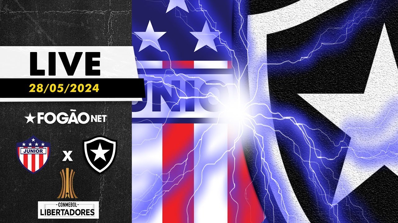 LIVE | Pré-jogo de Junior Barranquilla x Botafogo pela última rodada da fase de grupos da Libertadores