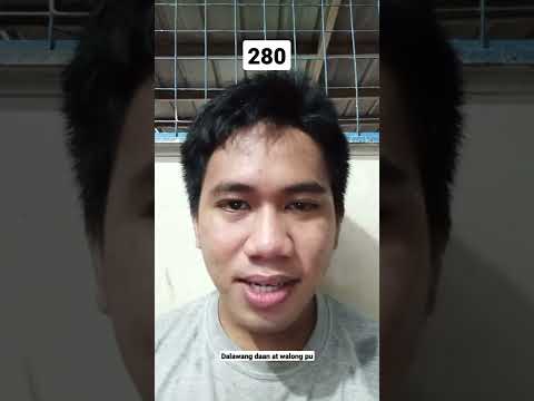 280 in filipino language
