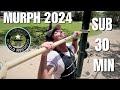 2024 Murph WORLD RECORD? (Partitioned, Strict)