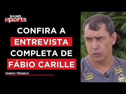 ELIA JR CONVERSA COM FÁBIO CARILLE, TREINADOR DO SANTOS | TEMPO TÉCNICO