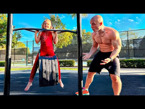 Little Girl Shocked Deny Montana with Her Insane Strength!