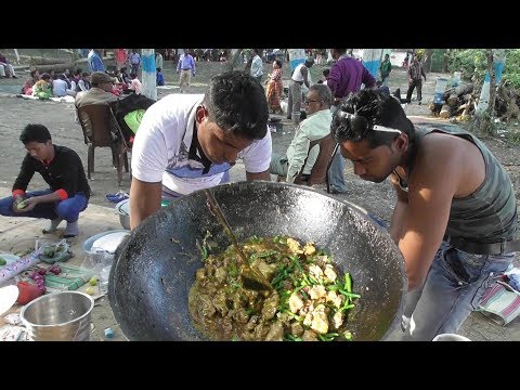 Mutton Preparation in Village Style | Indian Village People Making Fun Picnic |Street Food Loves You