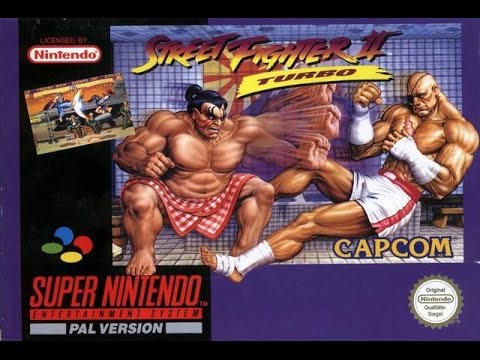 Street Fighter II Turbo - Full Longplay RYU Super Nintendo (Snes) 1993