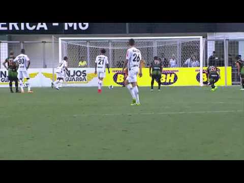 GOL DE CLAYTON - AMERICA - MG X ATLETICO - MG - CAMPEONATO MINEIRO - 2016