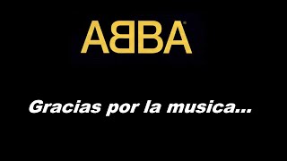 Abba Gracias por la música Letra