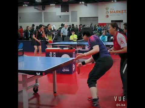Table Tennis US Open, 12/17/2022, Double 50+, Gina/Diane vs Helen/Vivian, clip-6