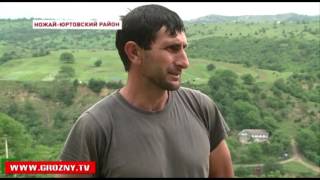 В Ножай-Юртовском районе борются с последствиями оползней