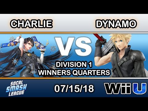 SCSL - Charlie (Bayonetta) Vs. Dynamo (Cloud) Winners Quarters - Smash 4