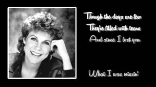 Anne Murray + You Won&#39;t See Me + Lyrics / HD