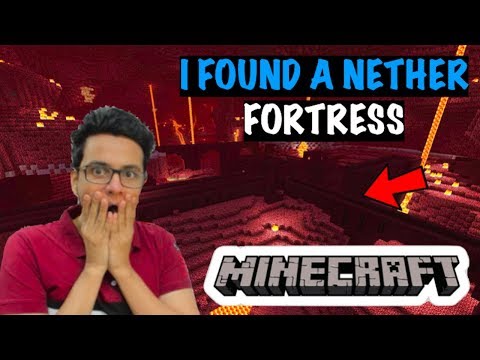 INSANE! I Found Nether Fortress LIVE!