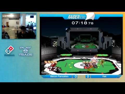 Raider Bowl V Melee Singles - BaconPancakes (Fox) vs Hat (Sheik) - Winner's Semis