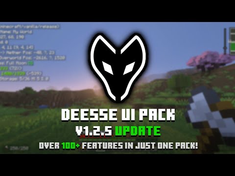 Déesse UI v1.2.5 Release! - Minecraft Bedrock Edition