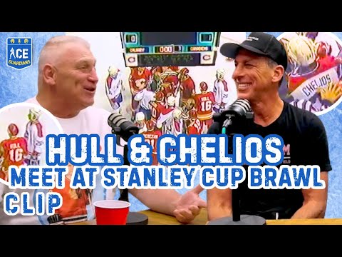 Brett Hull Met Chris Chelios DURING A BRAWL In The Stanley Cup Final