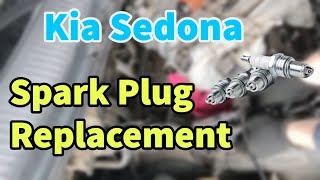 2002-2005 Kia Sedona Spark Plug Replacement