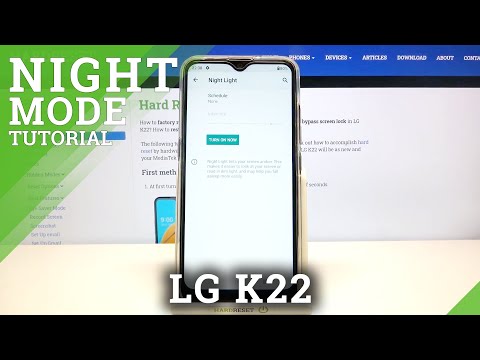 How to Activate Eye Comfort Mode in LG K22 – Adjust Brightness