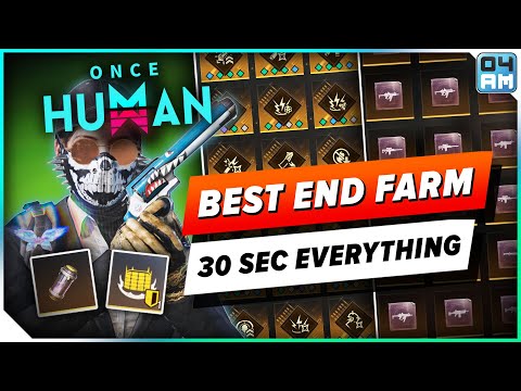 Once Human BEST Endgame Farm For EVERYTHING - Weapons, Mods, Stardust & More!