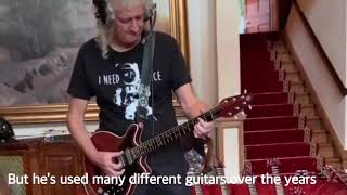 Video thumbnail for Different Guitars Brian May Has Used Over The Years With Queen by James Rundle