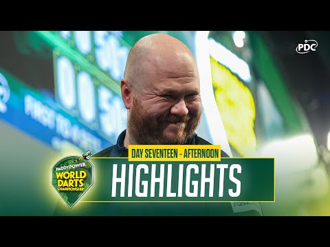 INCREDIBLE DOUBLING 🤯 | Day 17 Afternoon Highlights | 2025/26 Paddy Power World Darts Championship