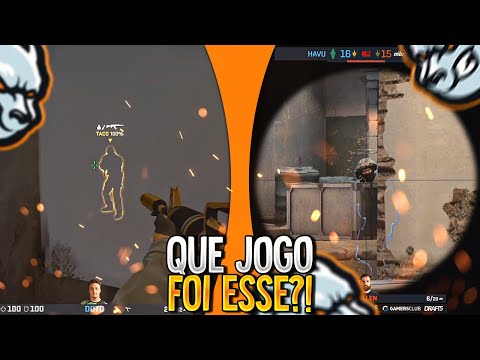 TACO MAROTA EM ROUND IMPORTANTE + VERDADEIRO FAZ CLUTCH INSANO! - MIBR x HAVU (DUST 2)