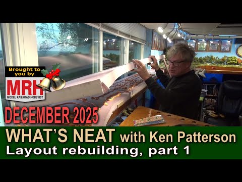 New layout construction, part 1 | December 2025 WHATS NEAT