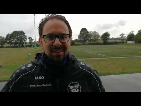 Trainer Christian Sudler (FSV Steinbach) zum 2:0 gegen den FC Mammolshain