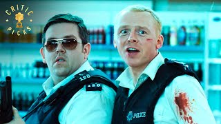 The Supermarket Shootout (Full Scene) | Hot Fuzz