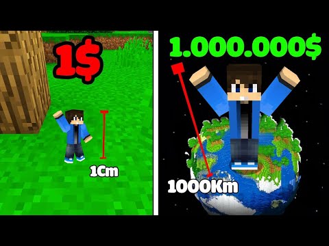 MINECRAFT DE A PÉNZEM = A MAGASSÁGOM!