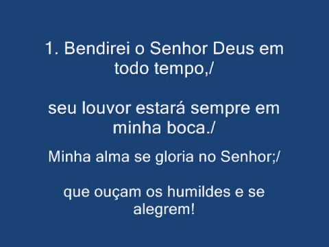 Salmo 3334 - O Pobre Clama a Deus e Ele Escuta - Católica