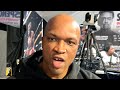 I got out of line!-Derrick James reacts to FIERY Spence vs Crawford weigh in & press conference!