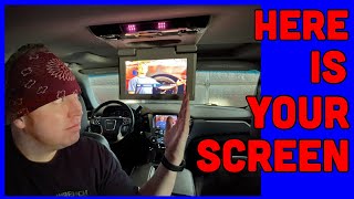 2017 GMC Yukon XL DVD / Entertainment Screen Repair CHEAP!